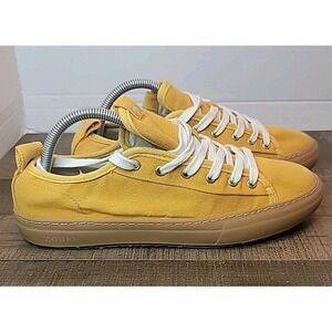 ZOURI Women's Sneaker Size 9  Mustard Eunicea Gum Soles Organic Cotton
